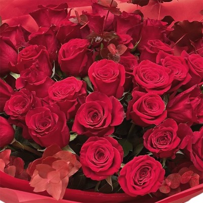 Buchet 37 Trandafiri Roșii | Pasiune si Eleganta - Fleurange Baia Mare