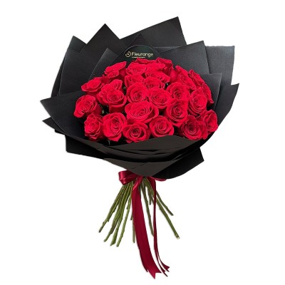 Buchet 29 Trandafiri Rosii | Dragoste Eterna - Fleurange.ro