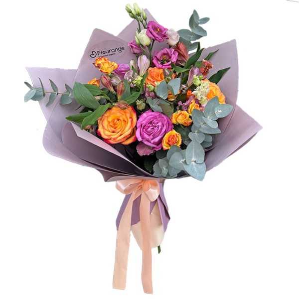 Colorful Bouquet | Bucurie și Culoare Vibrantă - Fleurange.ro