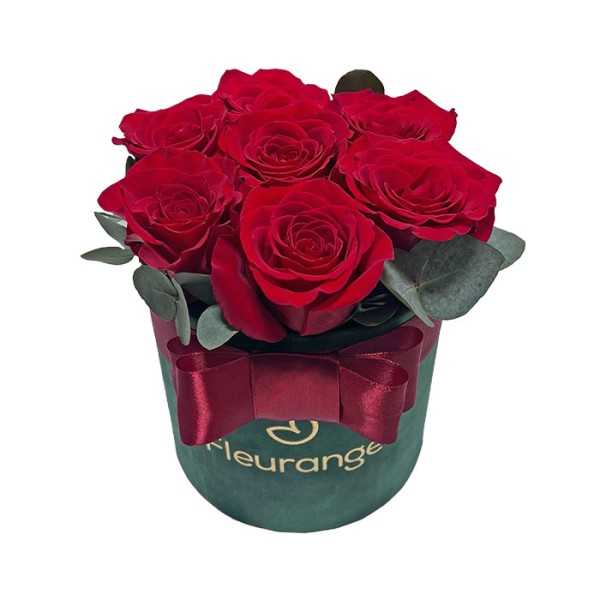 Aranjament Floral 40 Trandafiri - Roz si Alb | Fleurange.ro