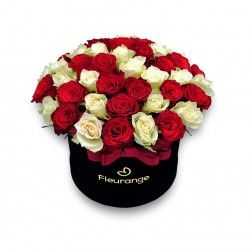 Aranjament cu 50 Trandafiri | Fleurange.ro